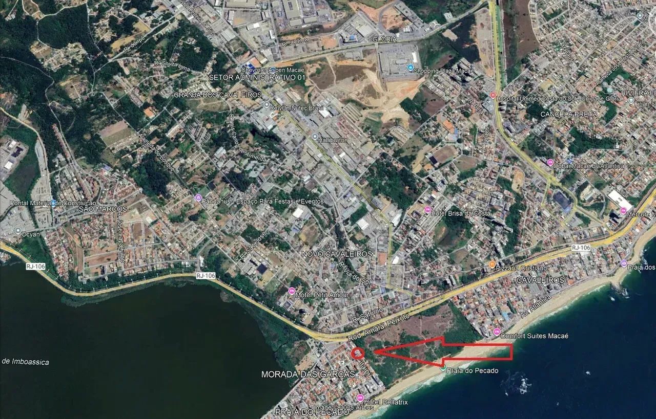 Lote com 450 M², plano, na Praia do Pecado - Macaé - RJ - Foto 3