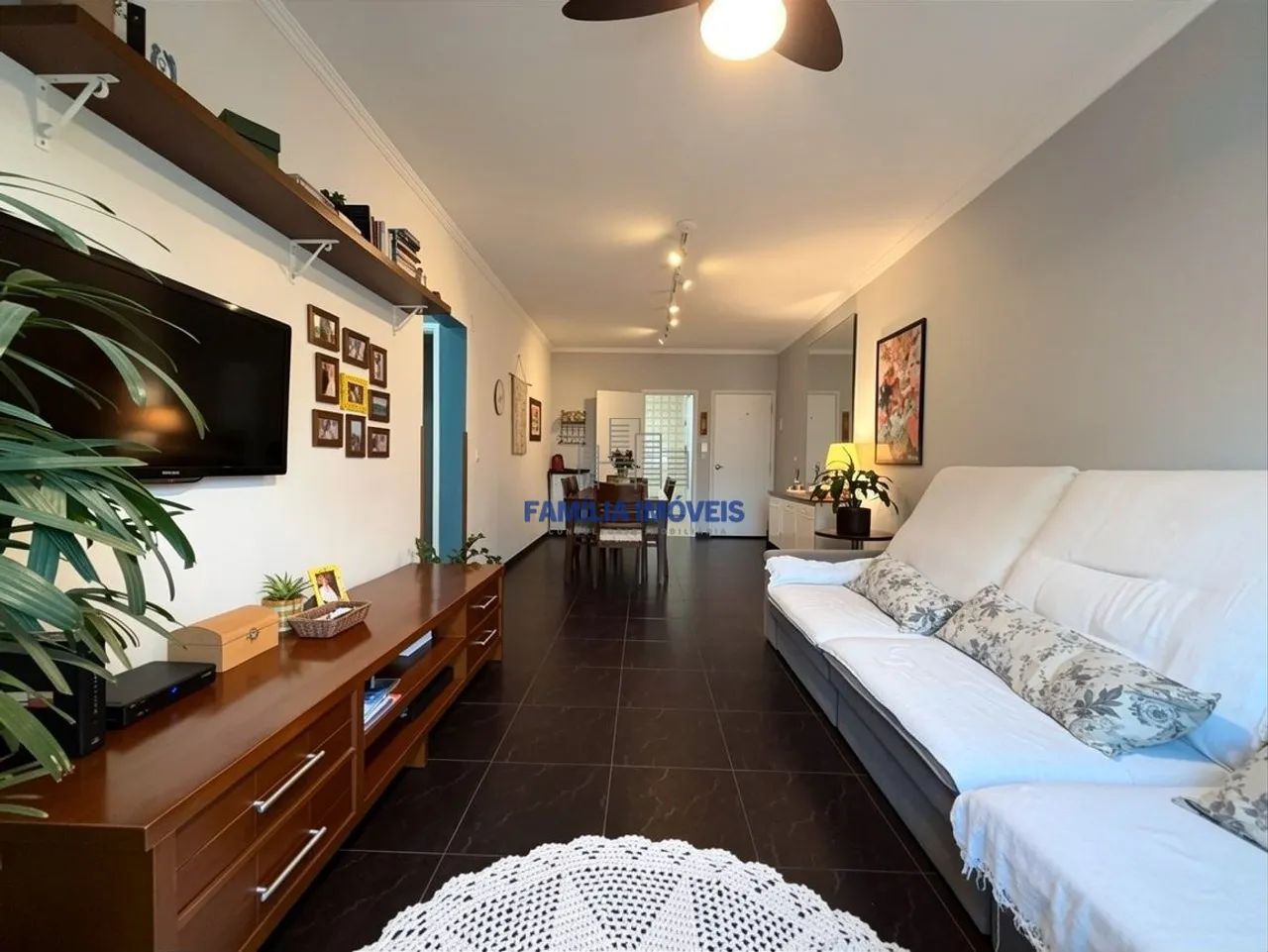 Apartamento 2 quartos com dependência completa Embaré Santos/SP