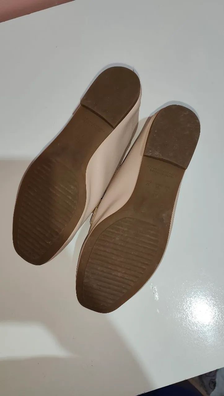 Sapatilha bege - Foto 4