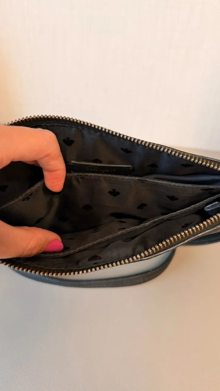 Bolsa Kate Spade em Couro Preta - Foto 2