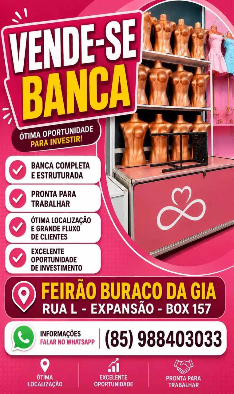 Box Banca no Buraco da Gia Fortaleza Ceará  - Foto 2