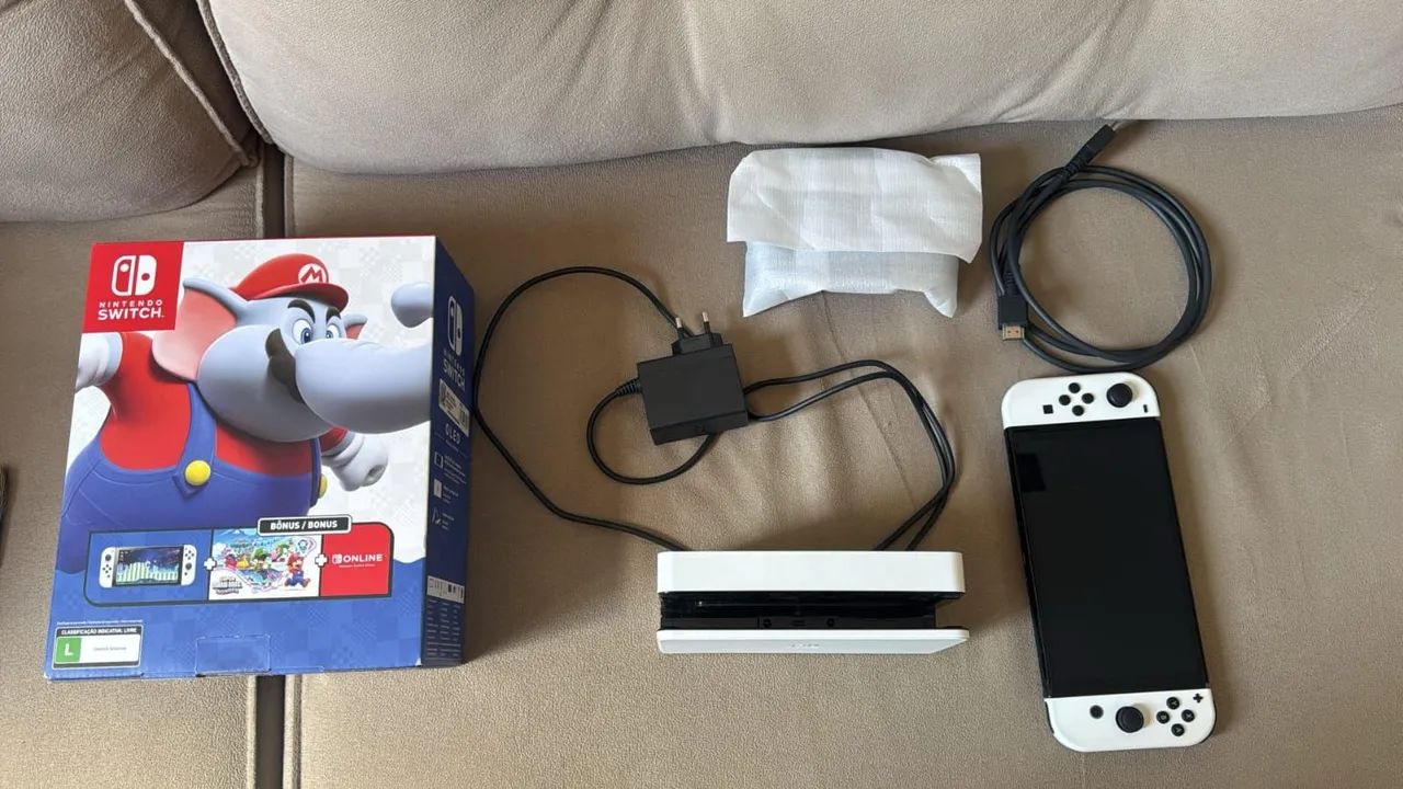 Nintendo Switch Oled - Desbloqueado. 