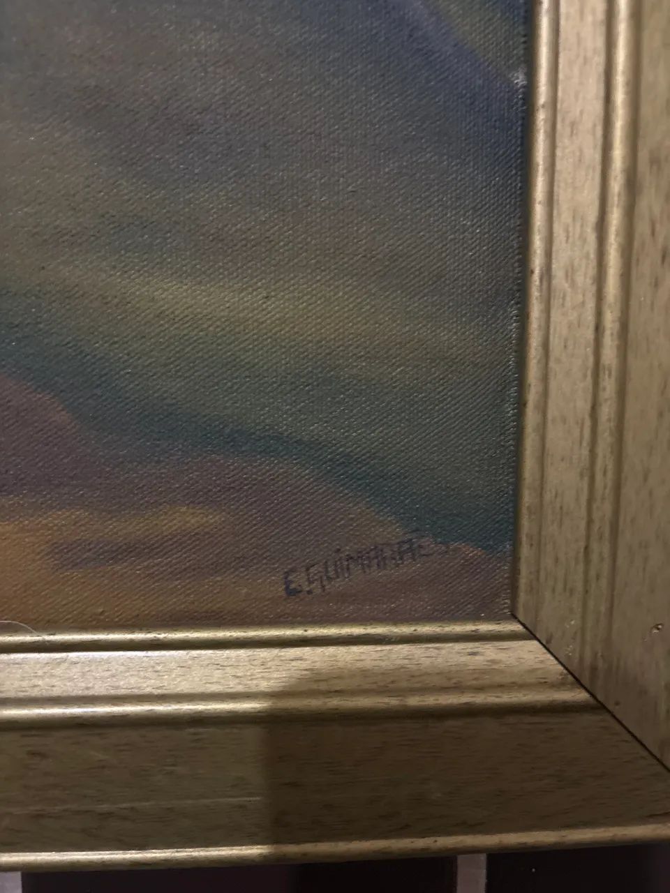 Quadro pintado  em tela  - Foto 2