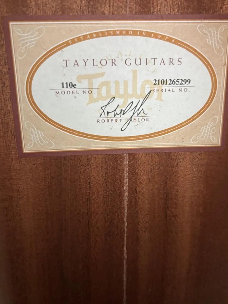 Violão Taylor 110e  - Foto 5