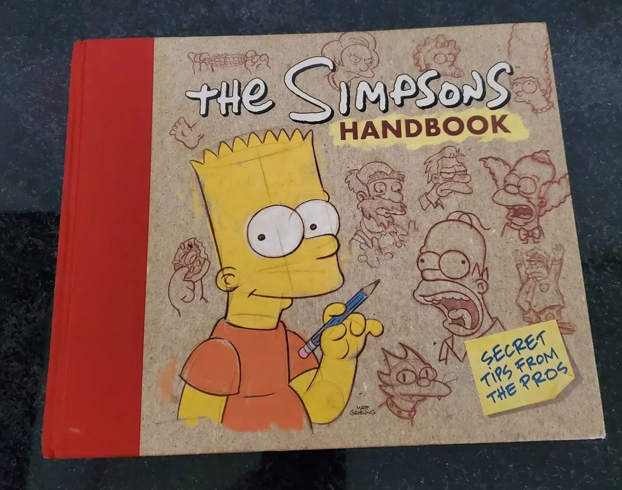 Livro The Simpsons handbook 