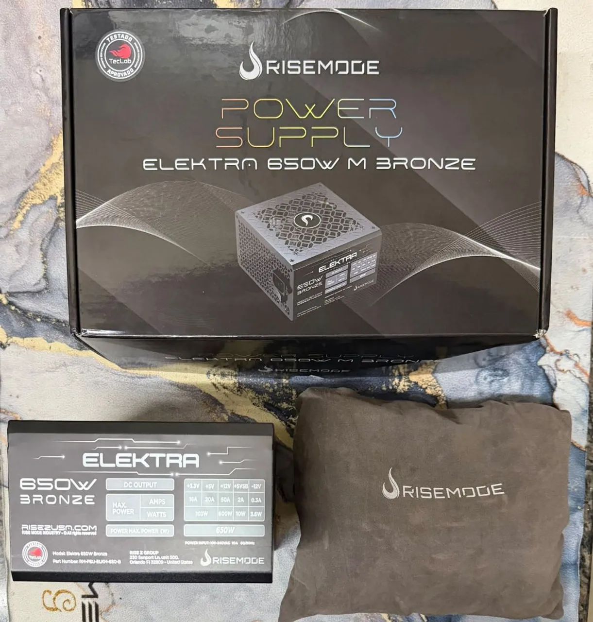 Fonte rise mode modular 650w 80plus - Foto 2