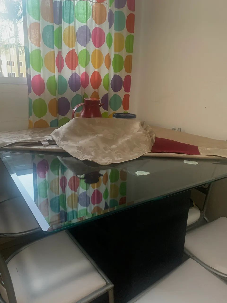 Mesa de Vidro (Sem Base) 120x120cm - Foto 2