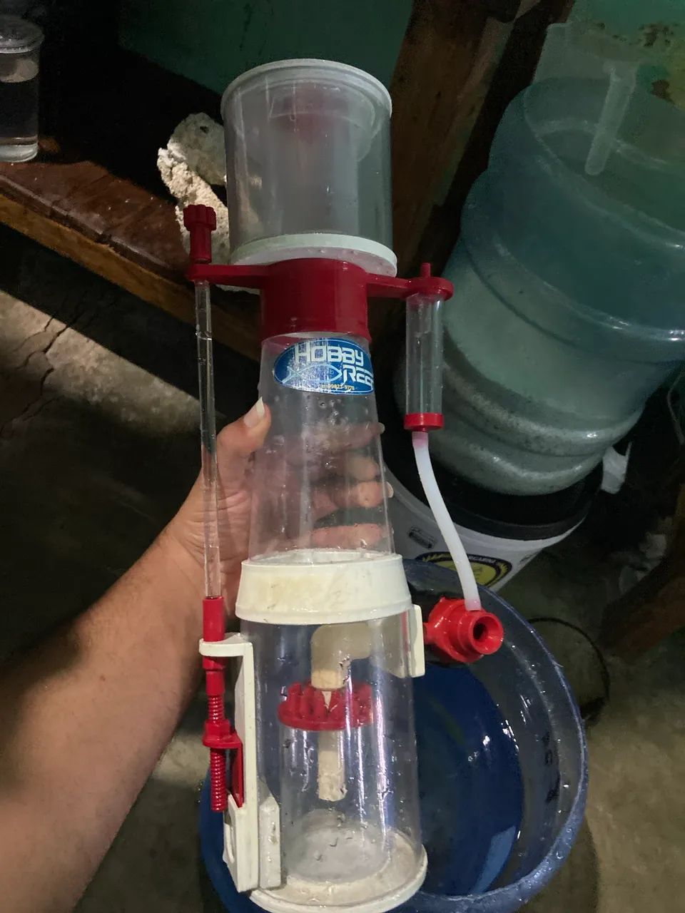 Para aquário marinho 