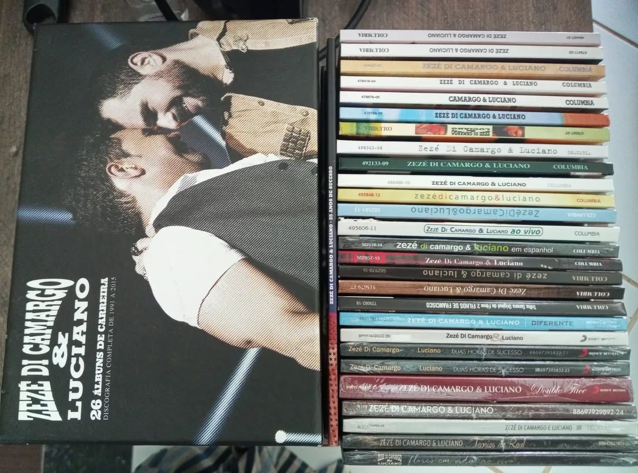 side CD まとめ RARIDADE - BOX COLECIONADOR ZEZE DI CAMARGO & LUCIANO - CDs, DVDs
