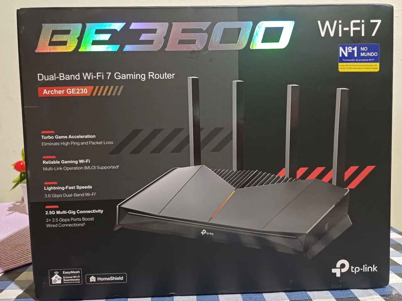 Roteador Tp-Link Archer GE230 BE3600 WI-FI 7