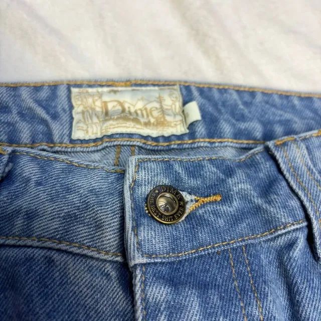 calça baggy jeans dime azul - Foto 3