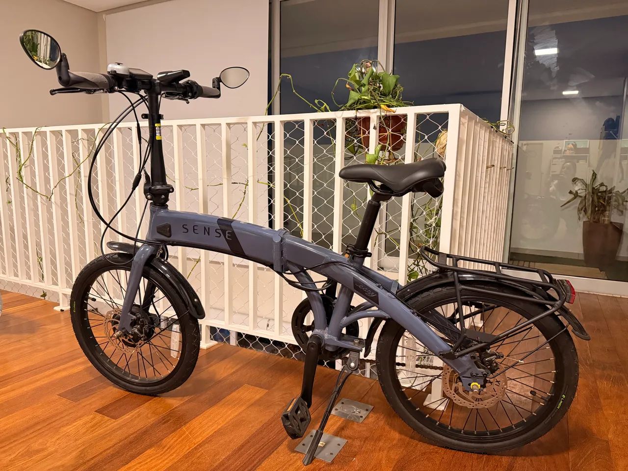 Bicicleta elétrica Sense Easy 2022 Azul - Foto 4