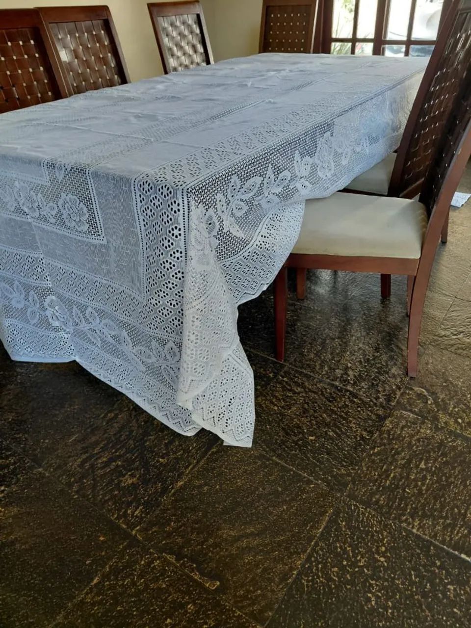 Toalha de mesa renda - Foto 2