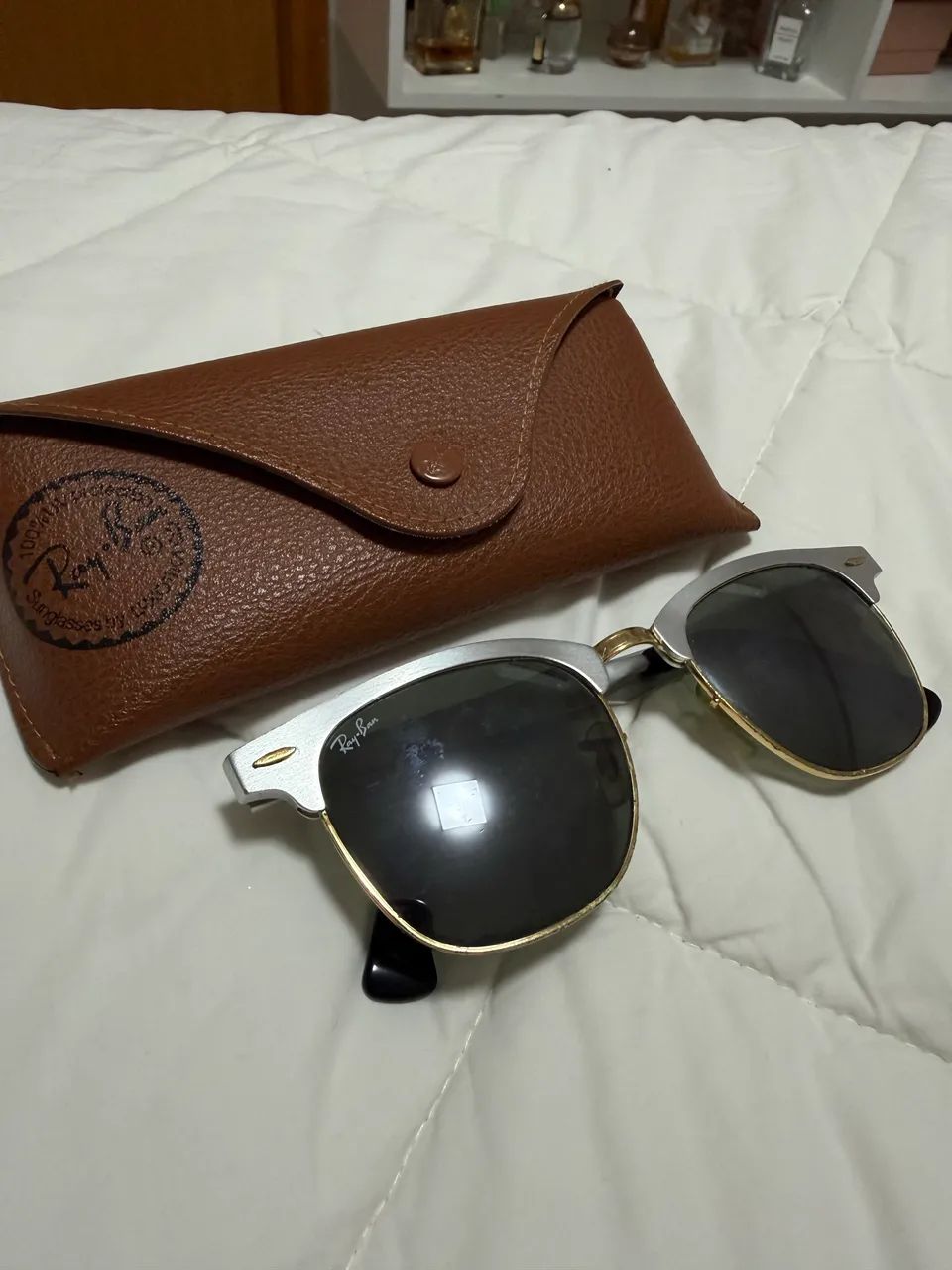 Óculos de Sol Ray Ban Clubmaster Original - Foto 2