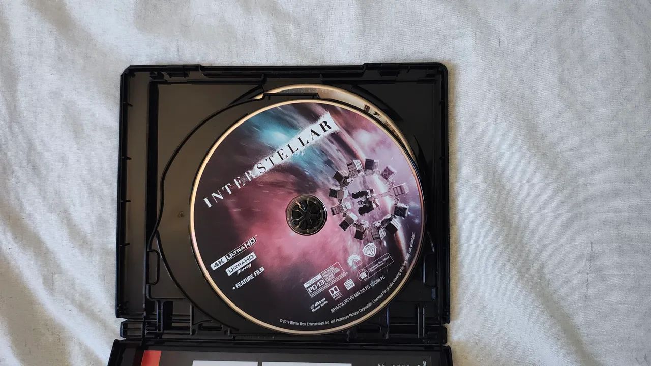 Interestelar Blu-ray 4K original - Foto 3