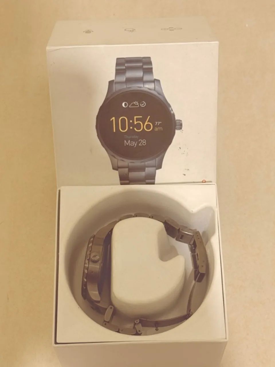 VENDO RELOGIO FOSSIL Q MARSHAL - Foto 4