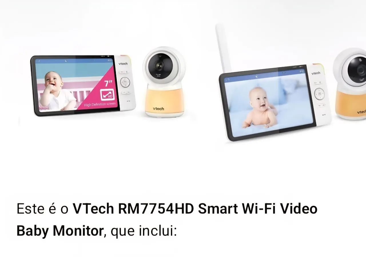 Babá eletrônica Top linha