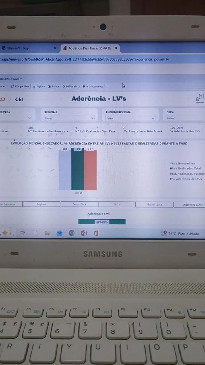 Notebook Samsung Branco  - Foto 4