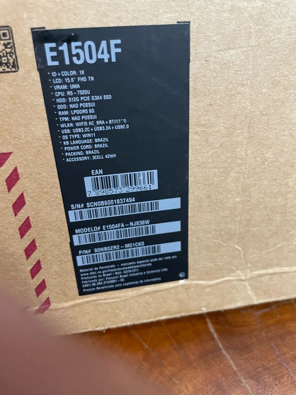 Notebook Asus Ryzen 5 8g Ran  - Foto 5
