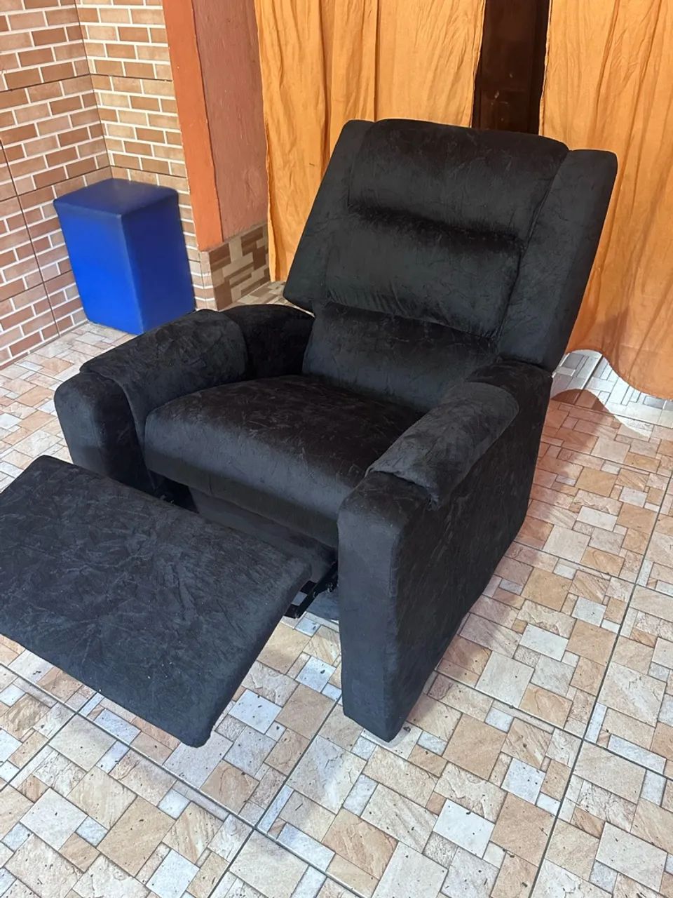 POLTRONA RECLINÁVEL NOVA R$:550 COM ENTREGA WATTSZAP: * - Foto 2