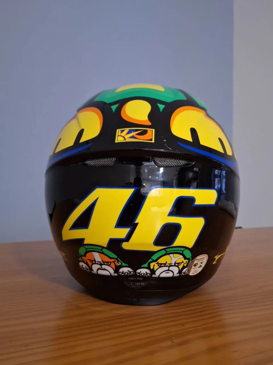 Capacete Agv K3 Sv Turtle N° 59/60 - Foto 4