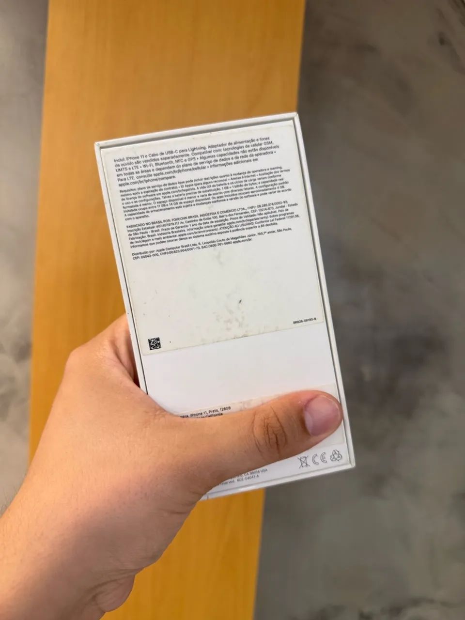 Caixa de iPhone 11 128GB Preto  - Foto 3
