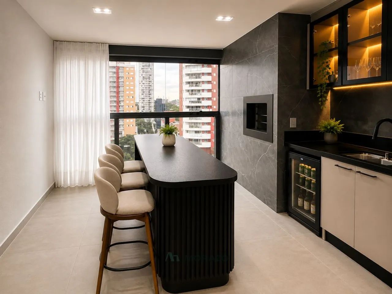 LEGIT 100% MOBILIADO E DECORADO - NUNCA HABITADO - Foto 4