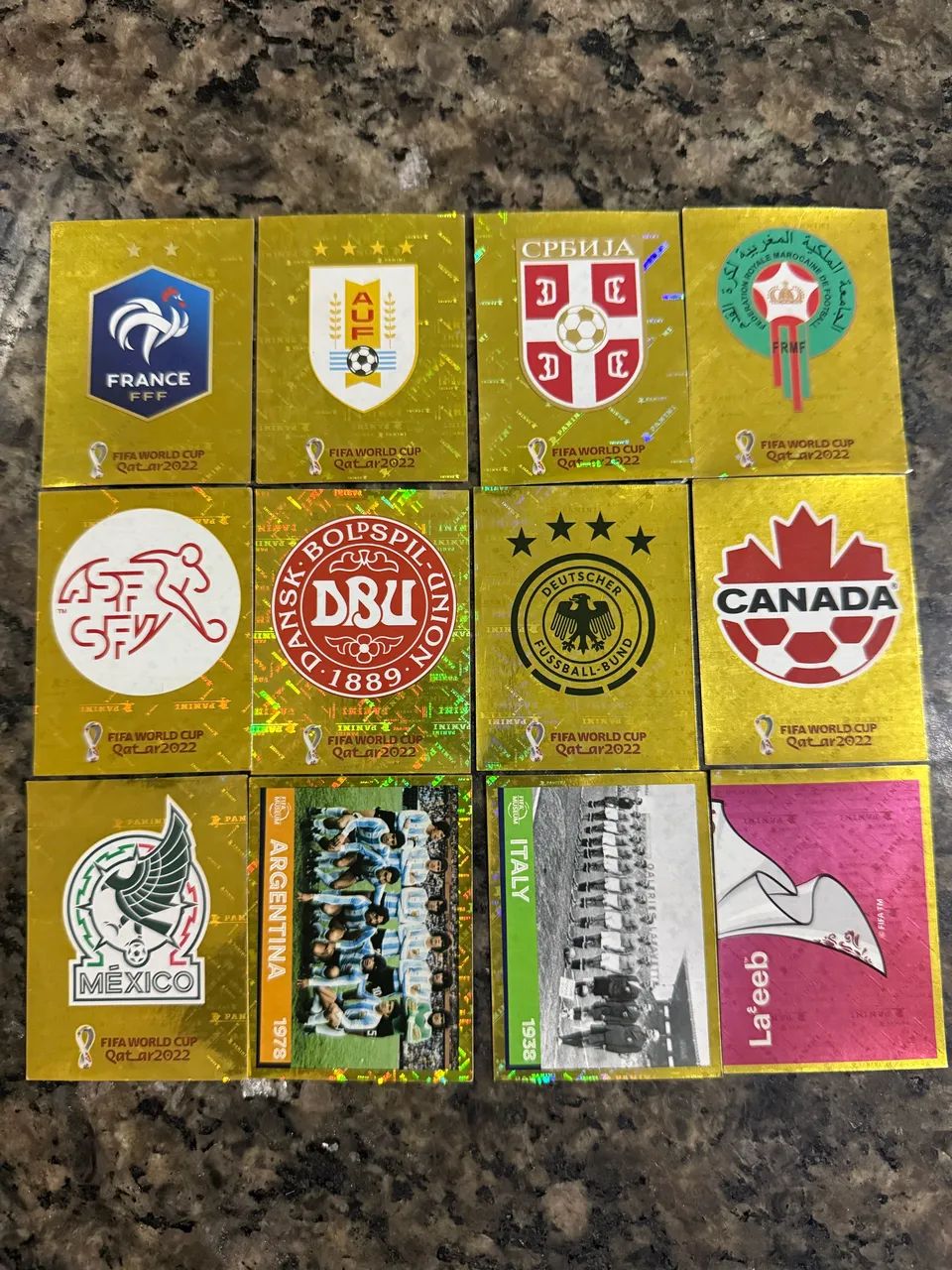 Figurinhas Copa 2022