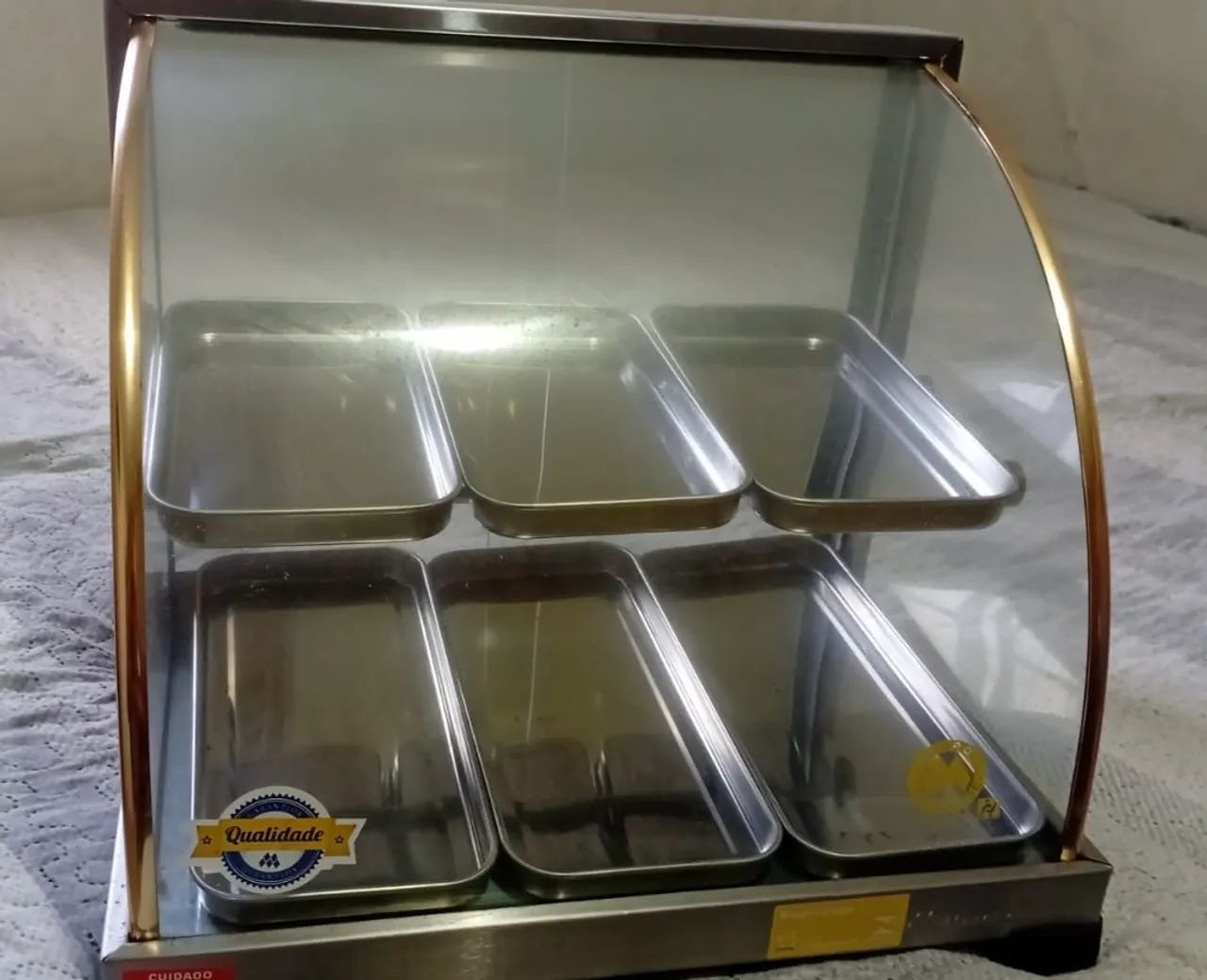 Vendo estufa para salgado 