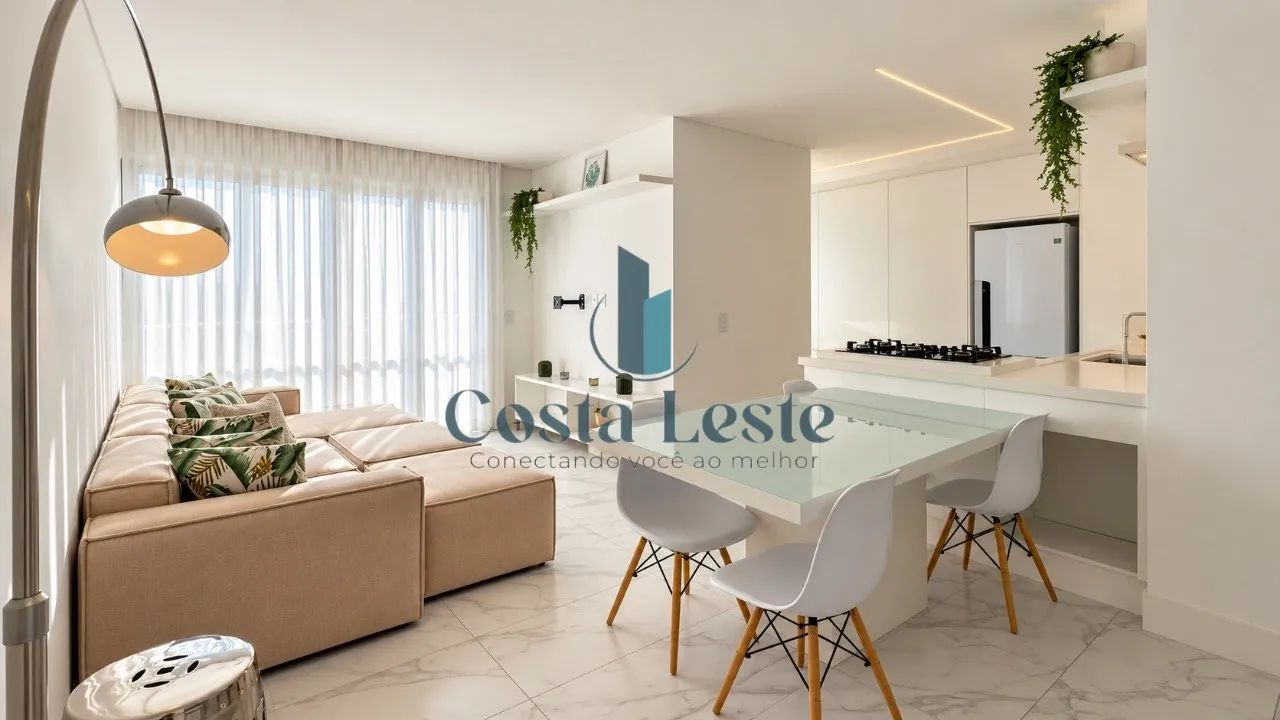 Apartamento 02 suítes no Edifício Brava Arts na Praia Brava