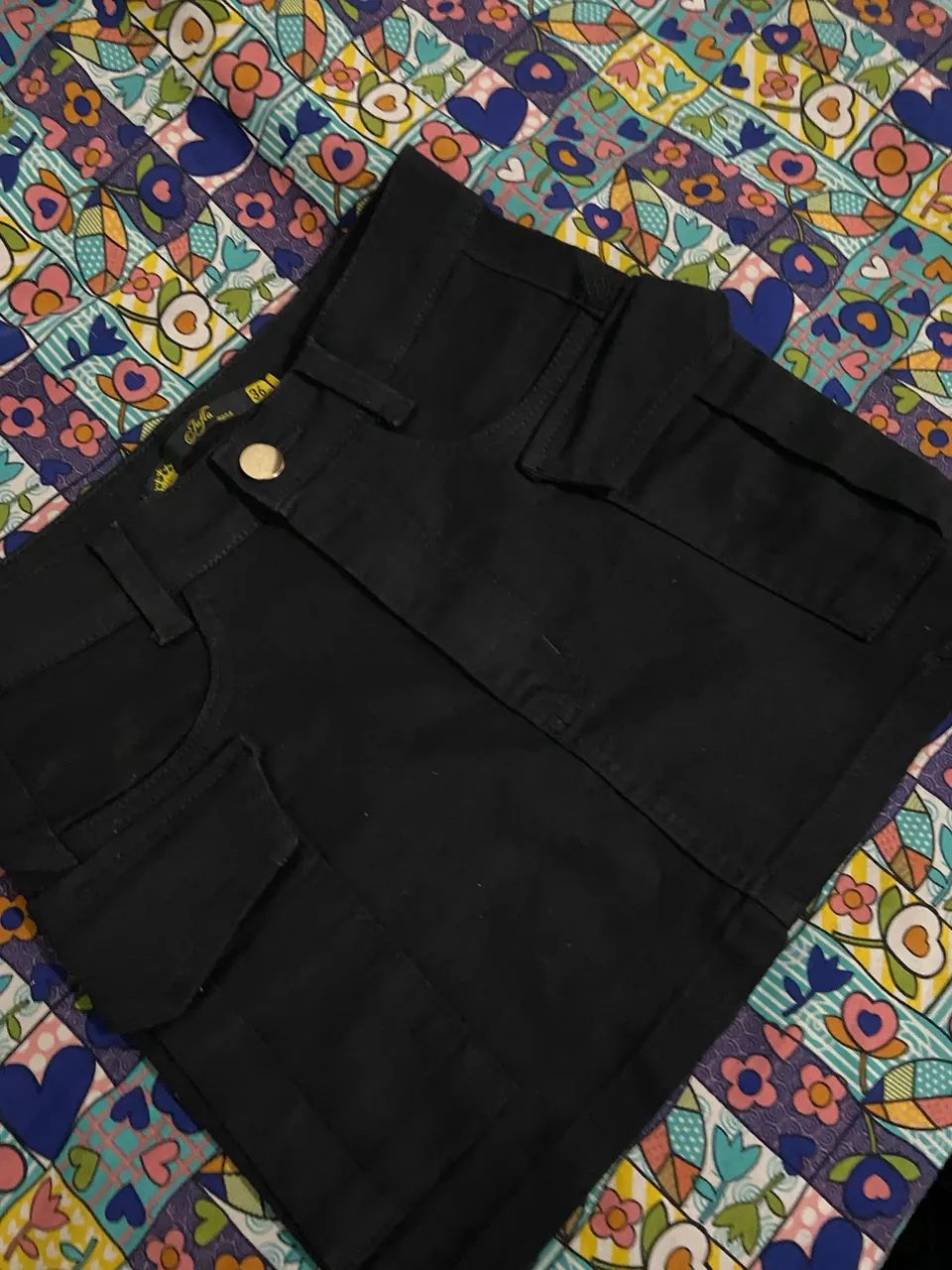 Saia cargo preta  - Foto 4