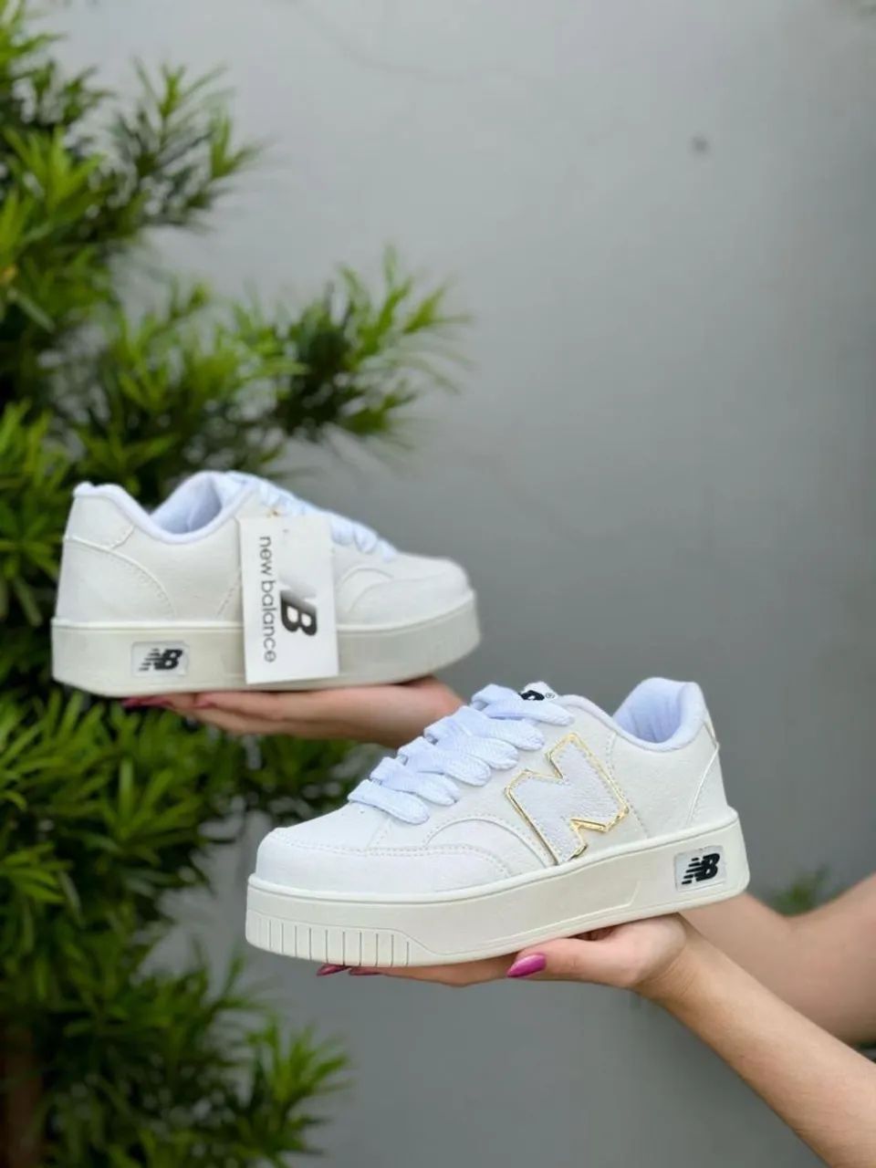 Tênis New Balance plataforma  - Foto 4