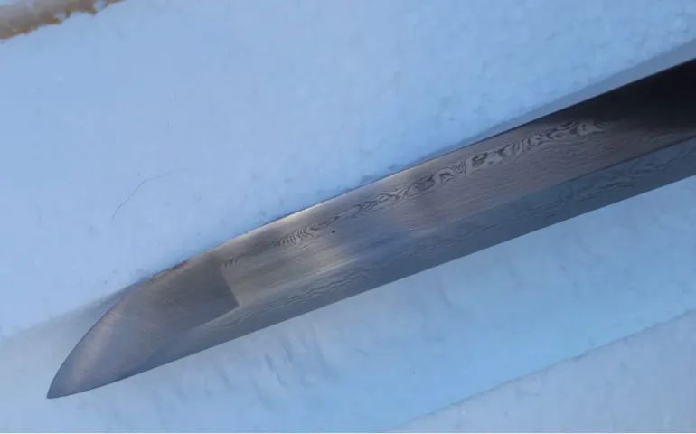 Espada Katana com fio com corte. Chinesas novas. Importadas dos USA. - Foto 4
