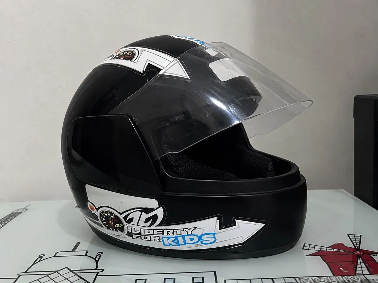 Capacete Infantil Pro Tork Liberty For Kids - Tamanho 54 - Foto 5