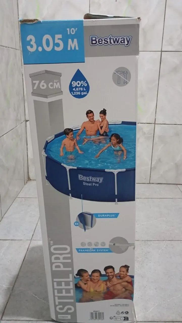 Piscina usada apenas uma vez  - Foto 4