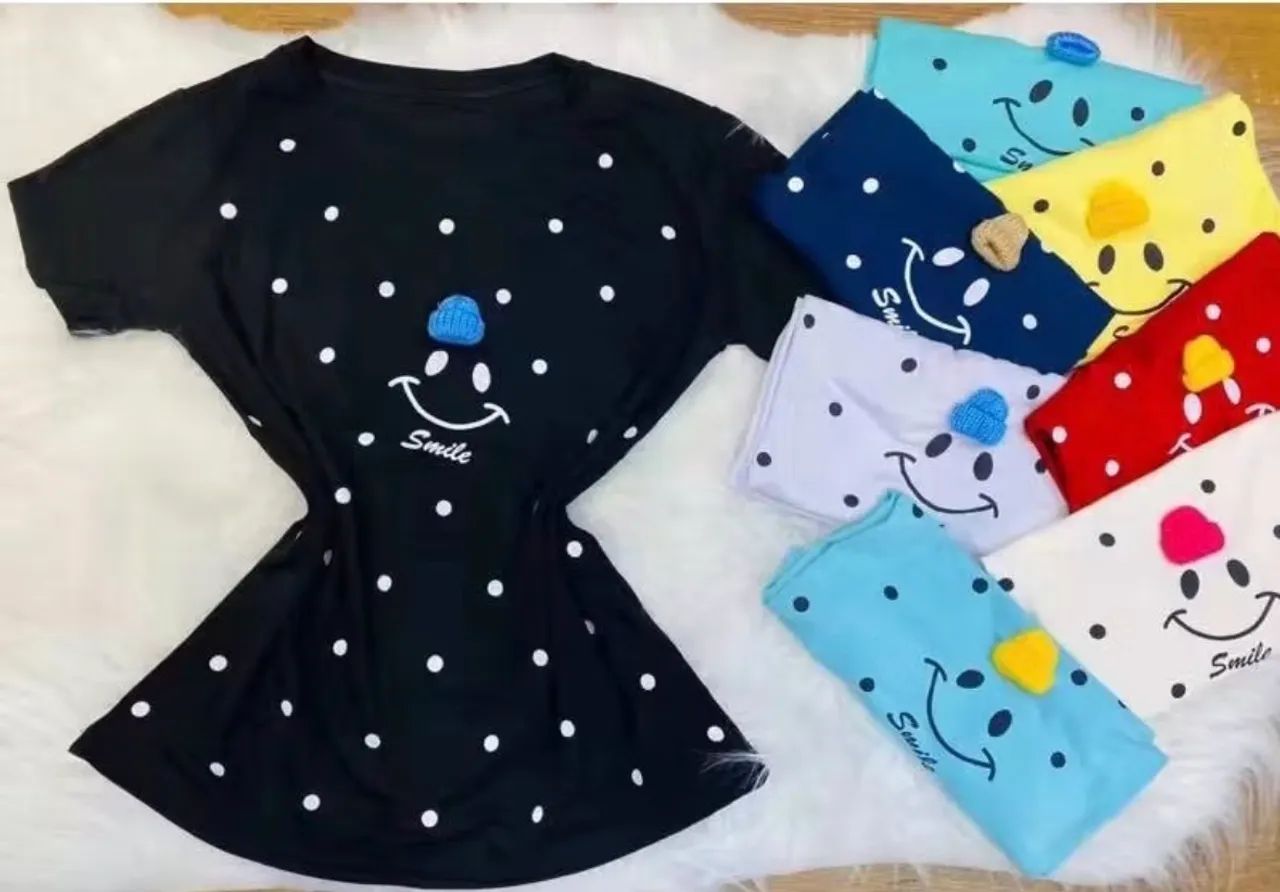 CAMISETAS FEMININAS - T-SHIRT ESTAMPADA