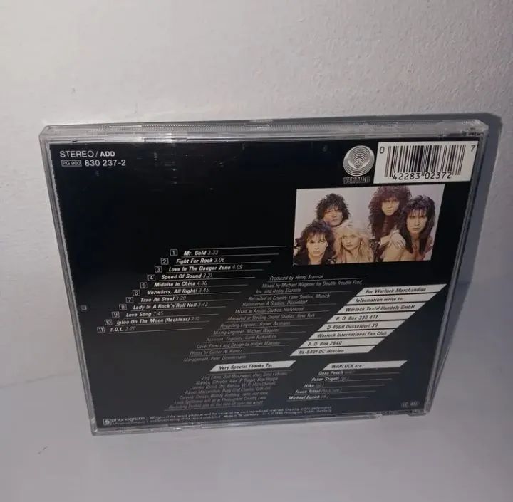 Cd Warlock - True as Steel - importado - Usado em excelente estado  - Foto 2