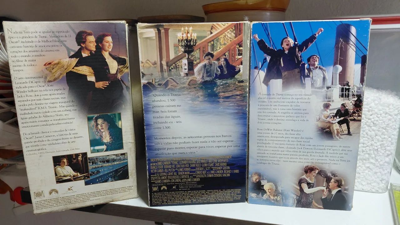Vhs filme titanic - Foto 5
