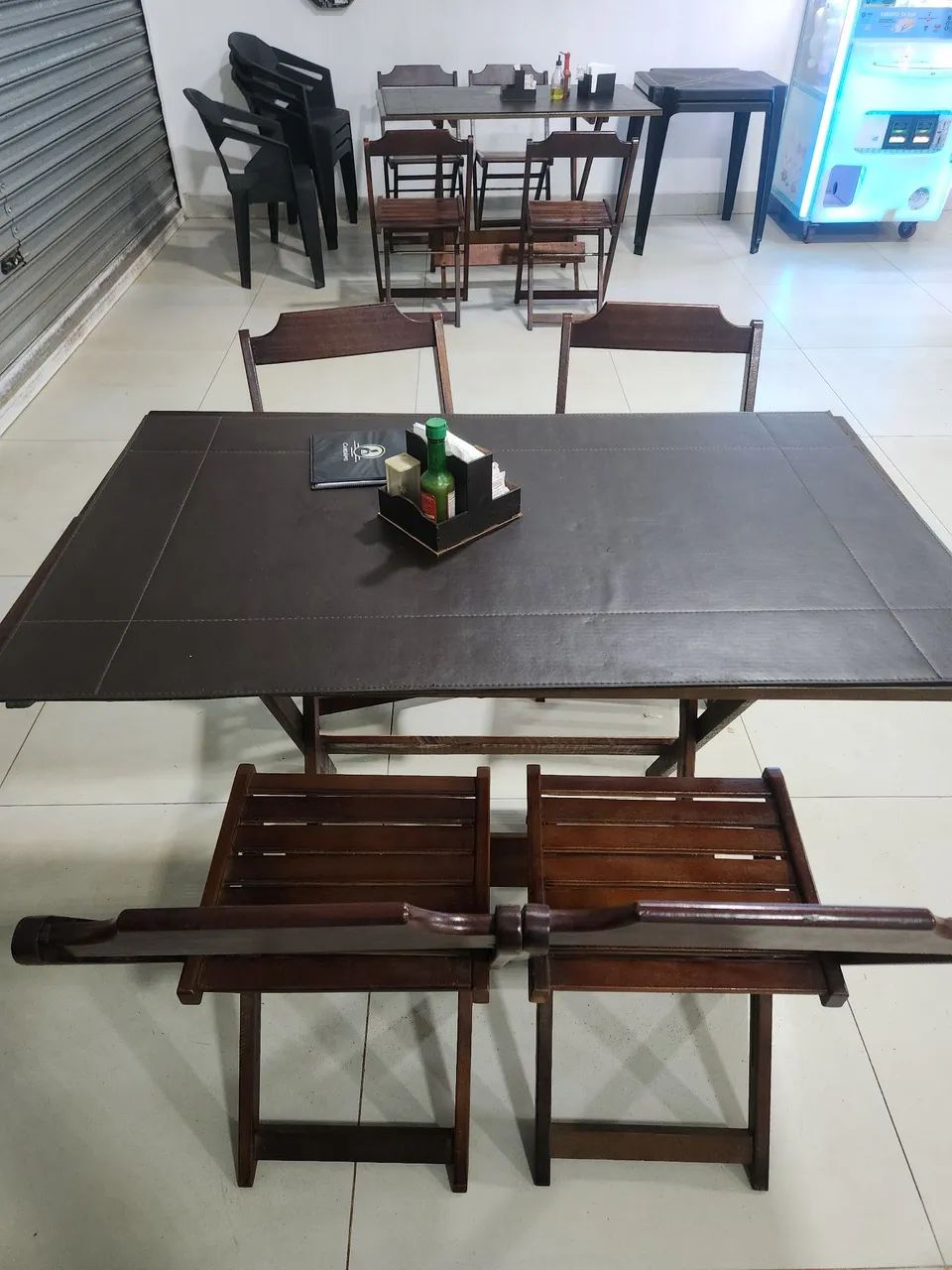 Jogo de mesa dobráveis  - Foto 4