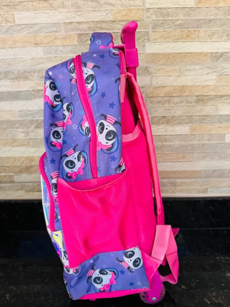 Kit mochila escolar panda bailarina - Foto 2