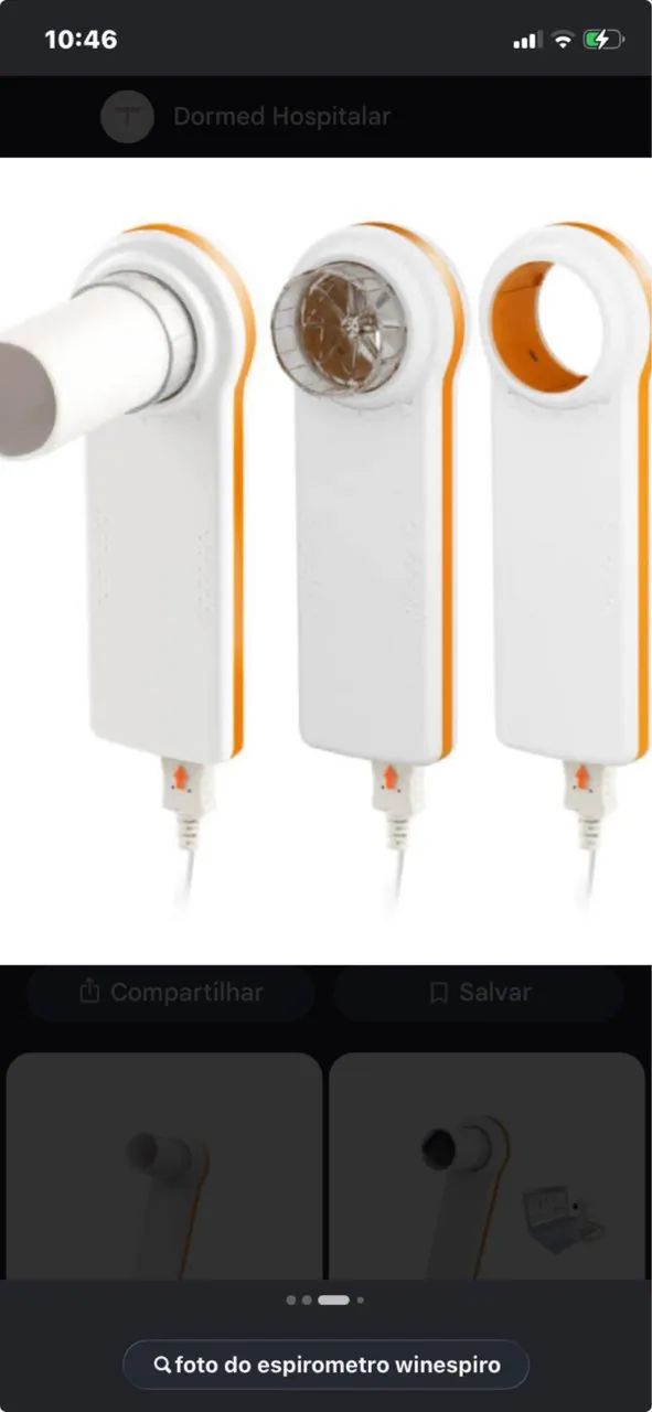 Espirômetro/ Espirometria  - Foto 3