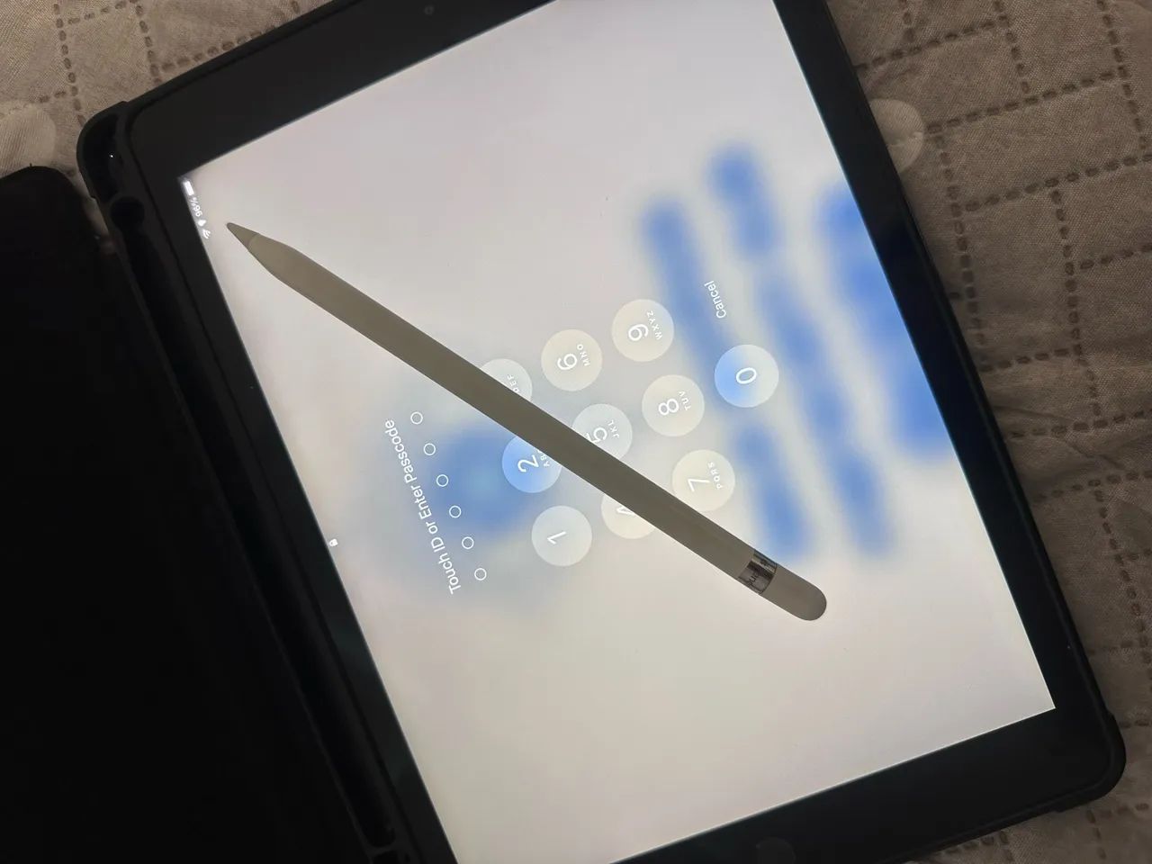 Ipad 7 geração + apple pencil
