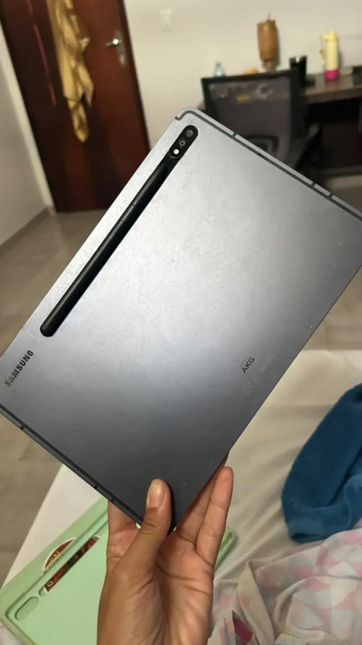 Tablet Samsung S7 + CHIP + 128GB 4G + S Pen [Câmera n funciona - NÃO é o FE - é superior] - Foto 4