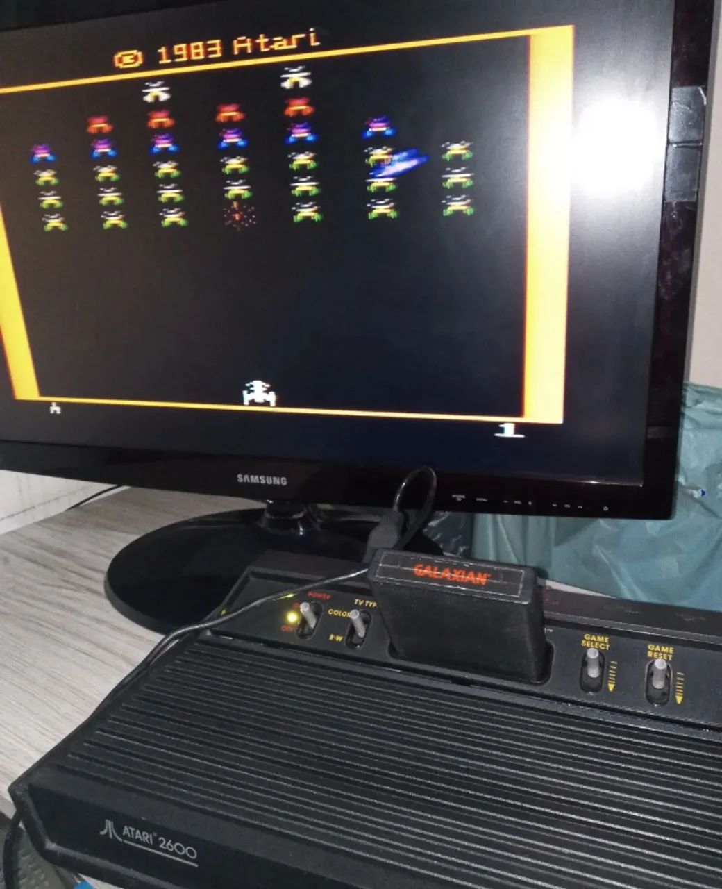 Galaxian Original Atari 2600 Polyvox - Foto 5