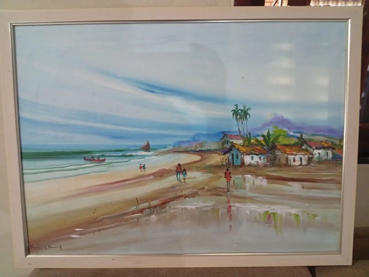 Tela de arte Rubens Amaral  - Foto 4