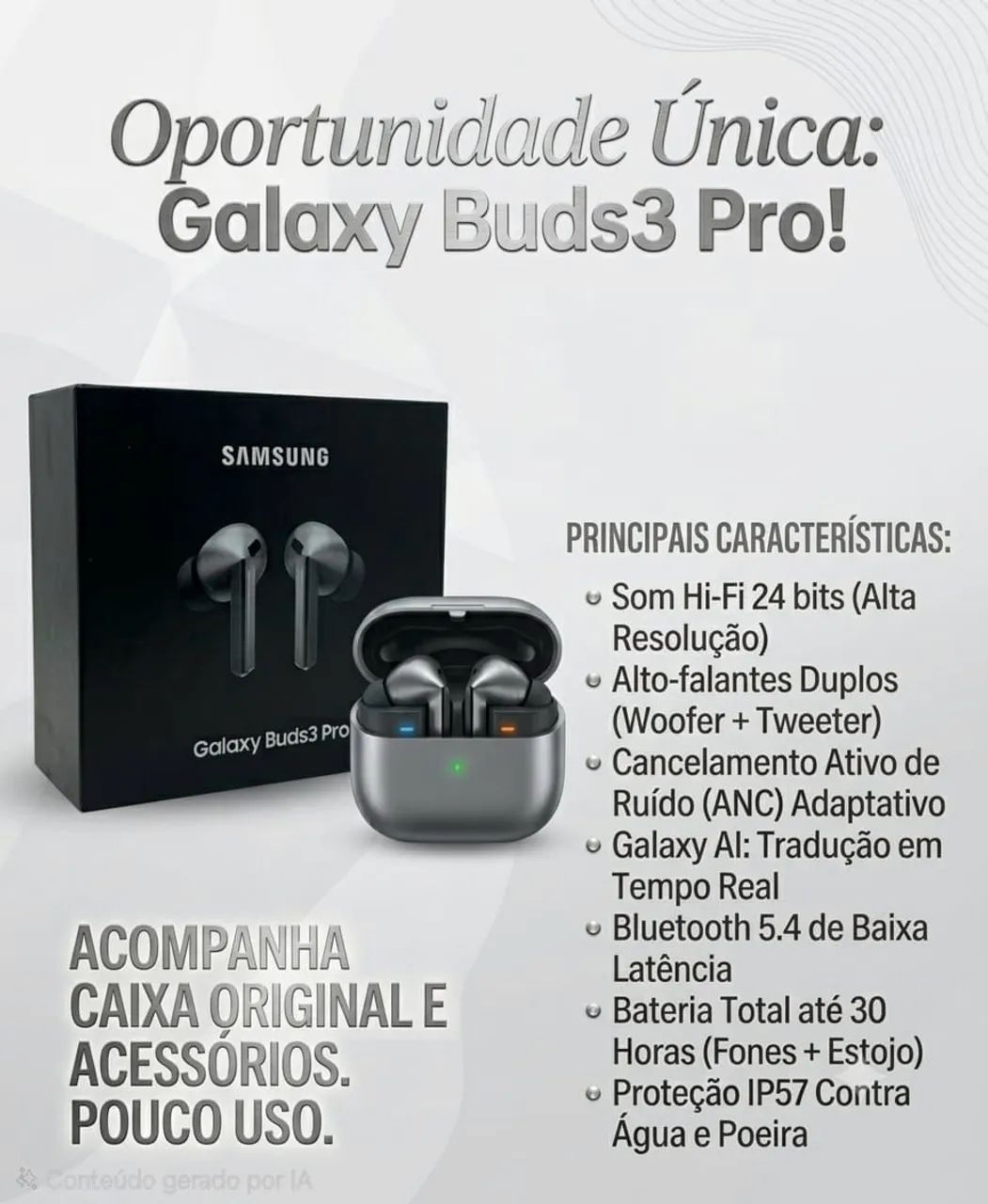 Galaxy buds 3 pro