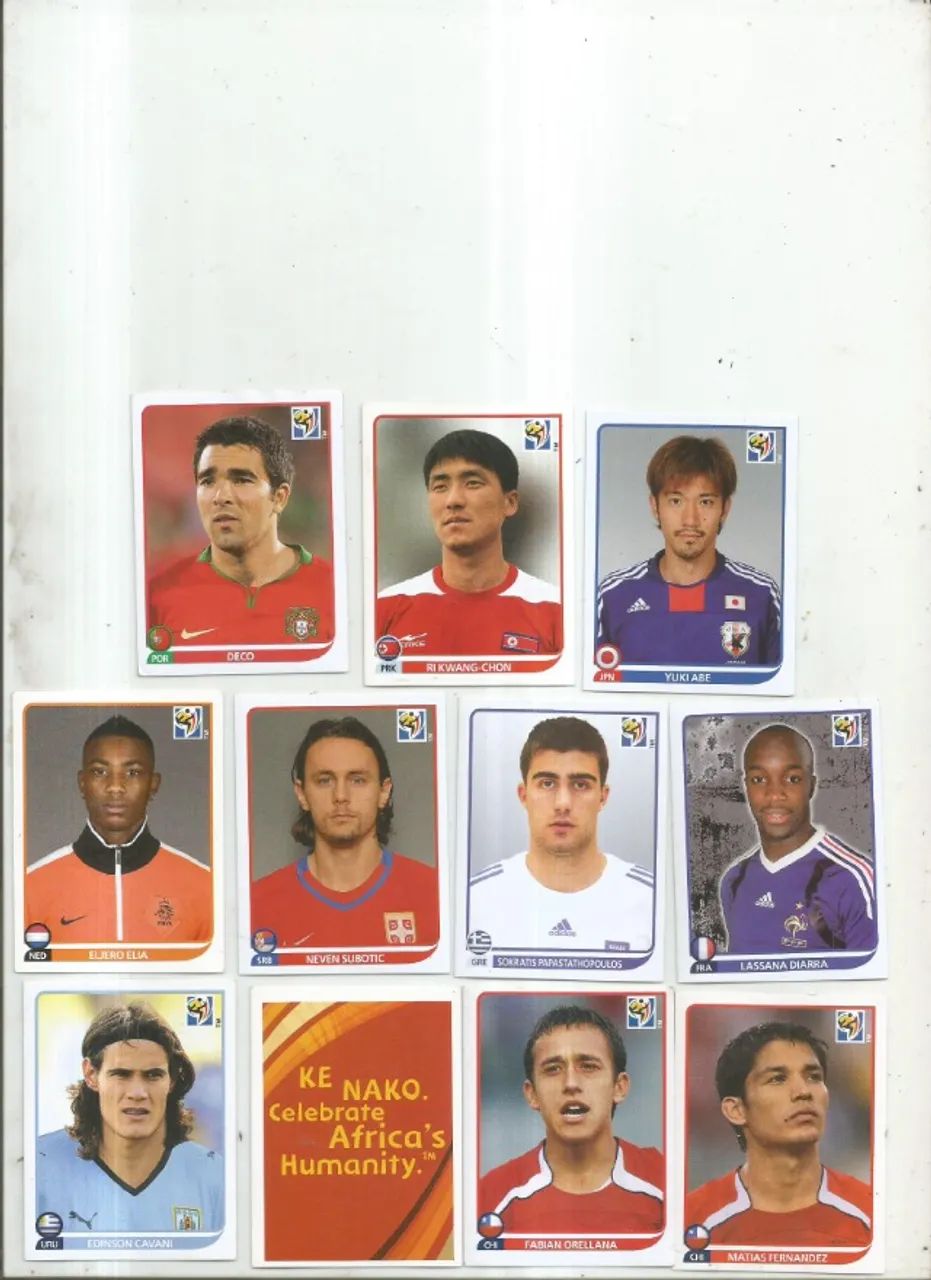copa 2010 figurinhas selecionadas - 120.00 - Foto 3