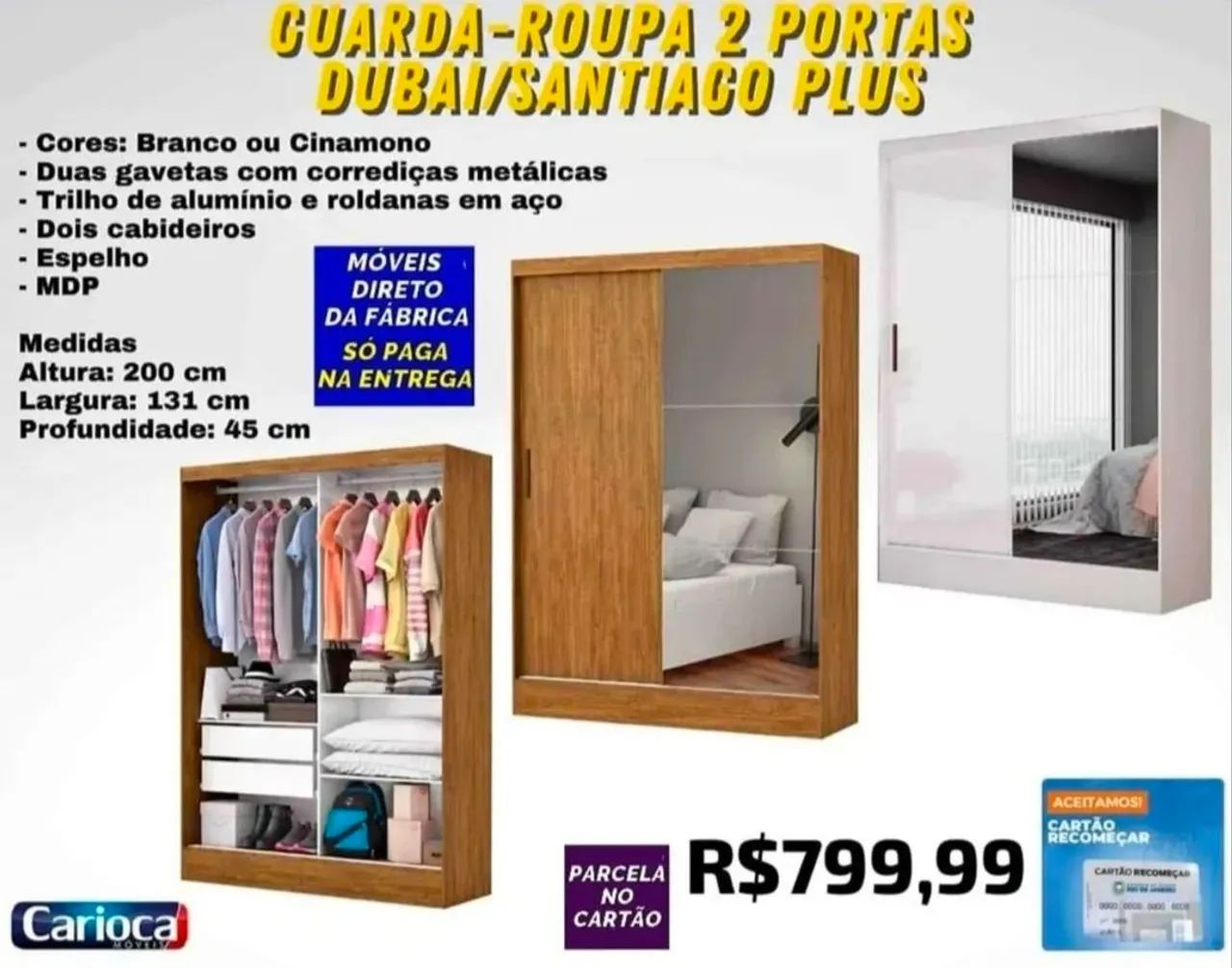 Guarda roupas solteiro  - Foto 5
