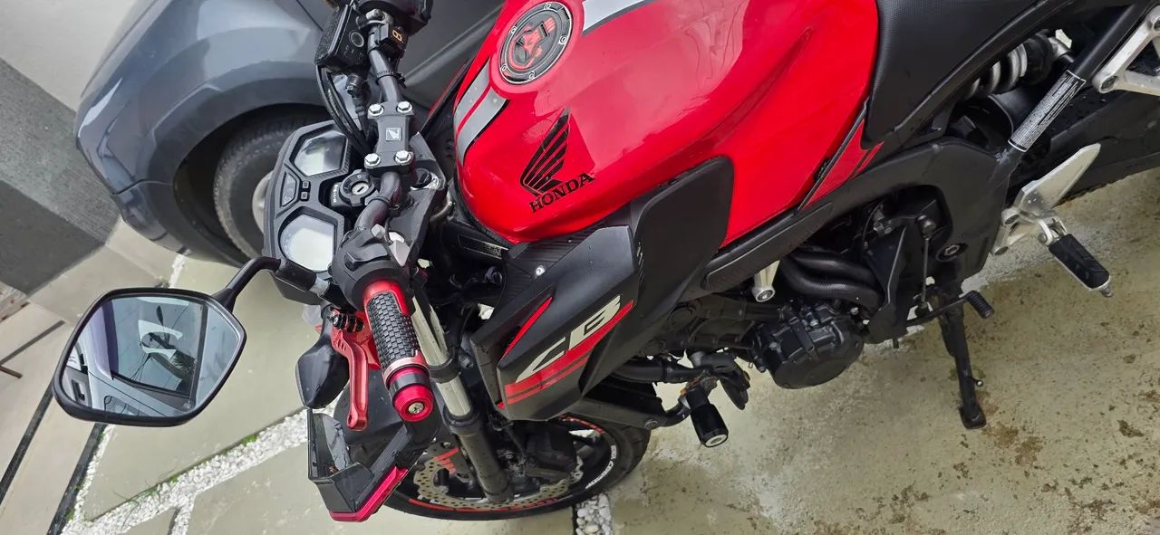 Cb650f com acessórios esportivos - Foto 3