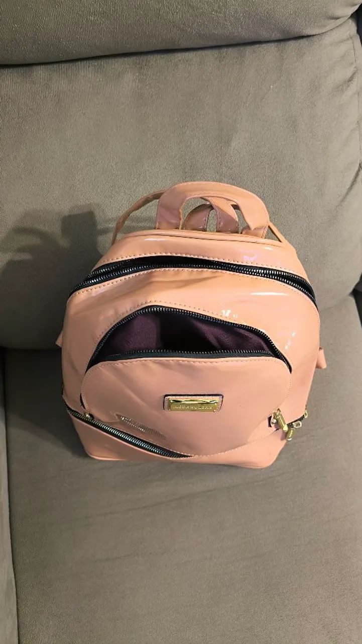Bolsa Mochila Verniz  - Foto 3